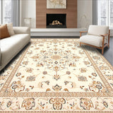 Elegant Beige With Grip Technology For Floors(Beige)