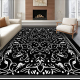 Witchy Botanical Featuring Intricate Bug and Bloom (Black)