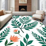 Whimsical Botanical Featuring Decorative Nature Inspired Art(Green)