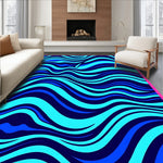 Ocean Wave Ripple Tie Dyed (Blue) - ODIKA