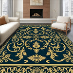 Damask Heritage Scroll with Classical Vine Tracery (Gold) - ODIKA