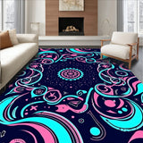 Celestial Featuring Planets and Stars in Cosmic Arrangement (Pink)