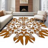Sunburst Design with Symmetrical Petal (Brown) - ODIKA