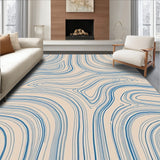 Abstract Wave Design with Fine Detailing(Beige)
