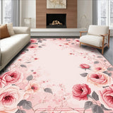 Serene Floral Embrace Aesthetic(Pink)