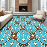 Mosaic Tile Inspired with Tessellated Honeycomb Design(Blue)