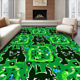 Glowing Feline with Twinkling Holiday(Green)