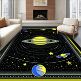 Bold Astronomical Shape Arrangement(Yellow)
