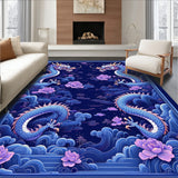 Whimsical Dragon Fantasy Motif(Blue)