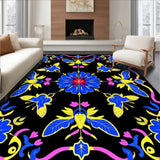 Witchy Bloom Interlocking Petal and Insect Dream (Blue)