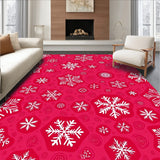 Yuletide Pathway Adornment Seasonal Household Embellishment(Red)
