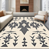 Chevron Textured Non Skid Machine(Beige)