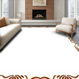 Inspired Seashell Nautical Wave Border Decorative (Brown) - ODIKA