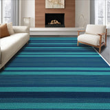 Ultra Soft Area Rug, Non Slip, Stain Resistant, Washable Area Rugs for Living Room, Bedroom, Boho Chic Distressed(Blue)