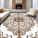 Vintage Medallion Swirl Boho(Brown)