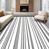 Minimalist Design With Alternating Bold Bands (Black)