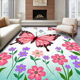 Whimsical Meadow with Delicate Petal Clusters (Pink)