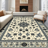 Beige Fusion Area Abstract Design(Beige)