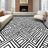 Timeless Farmstead Lattice Featuring Intersecting Diagonal (Black) - ODIKA