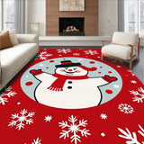 Frosty Wonderland Magical Snow Globe Decorative Accent(Red)