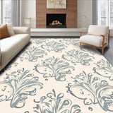 Enchanting Floral Arabesque Swirl Adirondack Treasure(Ivory)