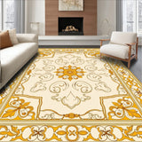 Quatrefoil Medallion Ornamental Design Decorative(Gold)