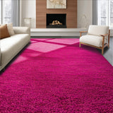Ultra Soft Area Rug, Non Slip, Stain Resistant, Washable Area Rugs for Living Room, Bedroom, Vintage Low Pile(Pink)