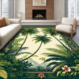 Rustic Palm Leaf Aesthetic(Green)