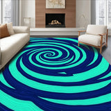 Enchanted Ocean Wave Spiral Nautical (Blue)