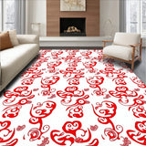 Festive Holiday Swirl Decorative(Red)