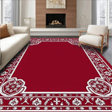 Festive Holiday Motif With Backing(Red)