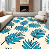 Tropical Botanical Interlaced Decorative Surface (Blue) - ODIKA