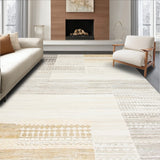 Rustic Beige Square Area Textured(Beige)