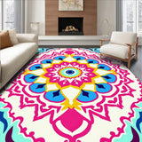 Boho Spirit Artistic with Lattice Scroll Accents (Pink) - ODIKA