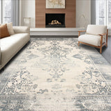Heritage Collection Taupe Gray with Antiqued Ornamental(Beige)