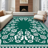 Enchanted Hexagon Pathway Greeting(Green)