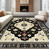 Luxurious Vintage Damask Motif(Black)