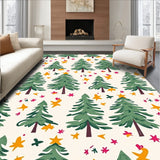 Yuletide Conifer Forest Design with Twinkling(Green)