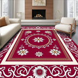 Yuletide Lace Interlocking Snow Blossom Motif(Red)