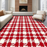 Buffalo Plaid Heritage Farmhouse Tapestry(Red)