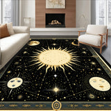 Ethereal Sun Moon Tapestry Aesthetic(Black)