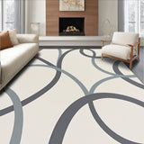 Luxurious Plush Shag Textured Pile Contemporary Modern Minimalist Design(Beige)