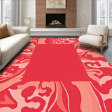 Nursery Dream Fluffy Comfort Plush Fuzzy Tender Touch(Red)