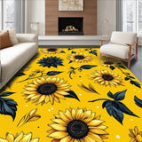 Elegant Dark Floral Composition(Yellow)