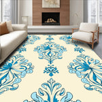 Enchanting Heirloom Damask Blossom Tapestry (Beige) - ODIKA