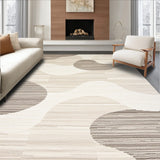 Non Slip Stair Treads Beige Grippers for Wooden Steps Decor(Beige)