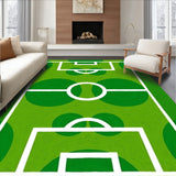 League Match Ground Artistic Representation(Green)