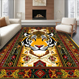 Vintage Ethnic Animal Print(Yellow)