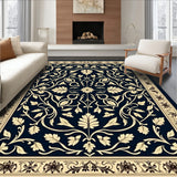 Tapestry Vine with Ornamental Leaf Arrangements Accent (Black) - ODIKA