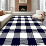 Country Gingham Entryway Welcome(Black)